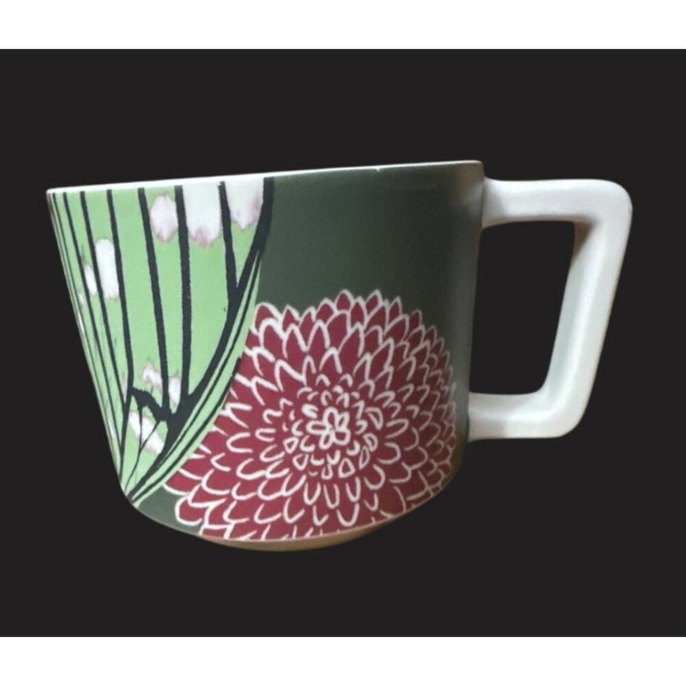 Starbucks Fall Flora butterfly‎ 12oz Ceramic Mug